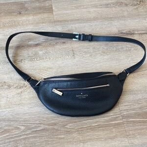 Kate Spade Nylon new with tag Belt Bag Little Belt Fanny Waist Black Like New